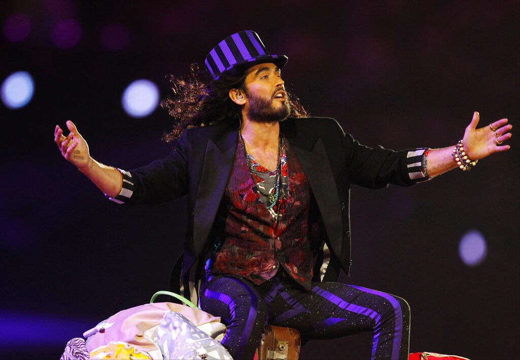 Britain Election Russell Brand